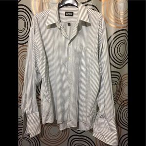 Kasper Dress Shirt Sz  (17.5) 34/35